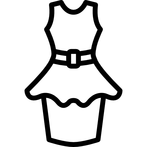 vestito Basic Miscellany Lineal icona