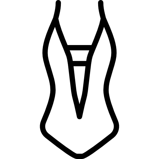 costume da bagno Basic Miscellany Lineal icona