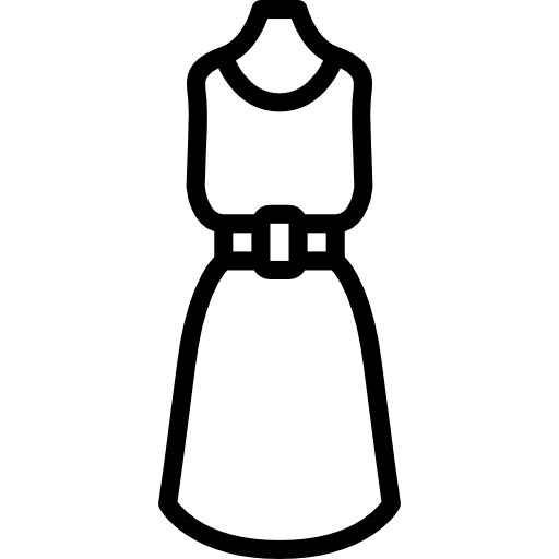sukienka Basic Miscellany Lineal ikona