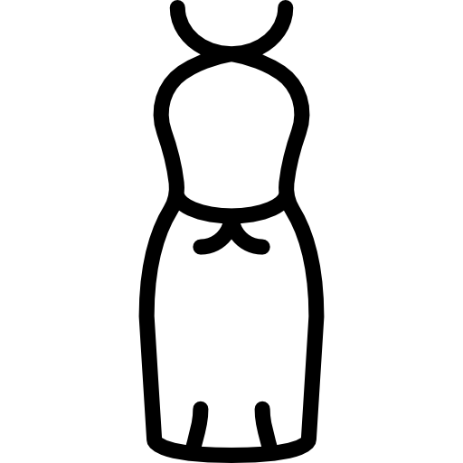 sukienka Basic Miscellany Lineal ikona