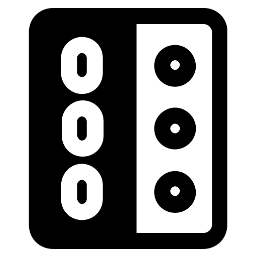 pilules Generic Glyph Icône