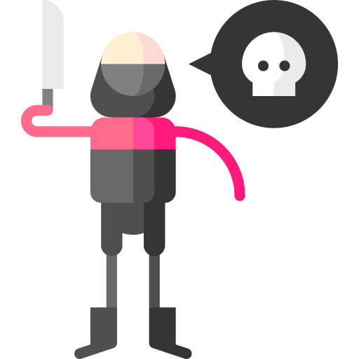 verbrecher Puppet Characters Flat icon