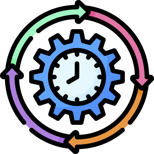 gestione del tempo Special Lineal color icona