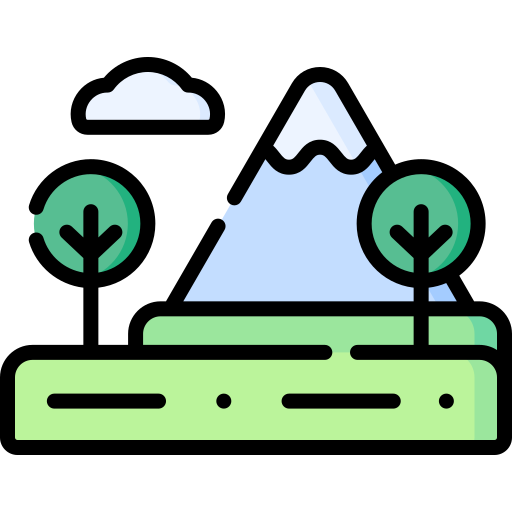 Mountain Special Lineal color icon