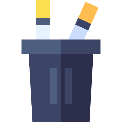 喫煙をやめる Basic Straight Flat icon