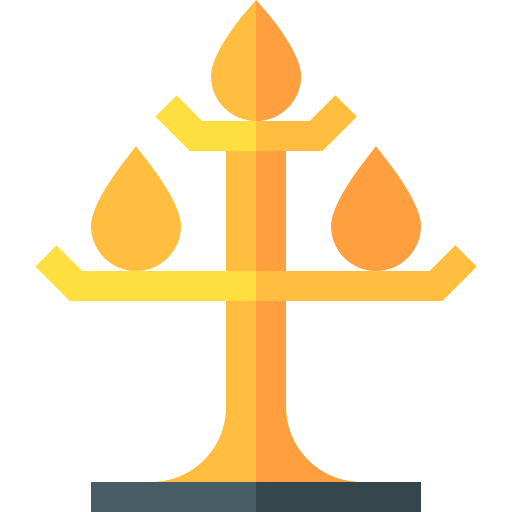 candelabro Basic Straight Flat icona