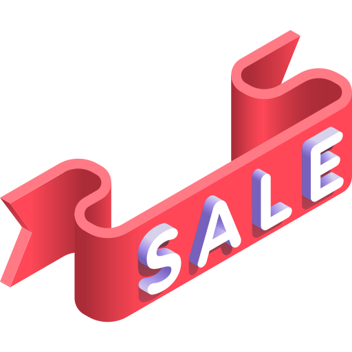 Sales Gradient Isometric Gradient icon