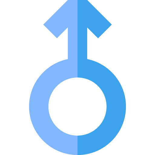 Male Basic Straight Flat icon