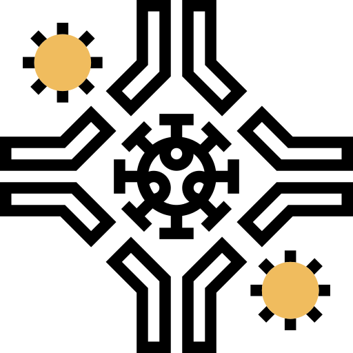 抗体 Meticulous Yellow shadow icon