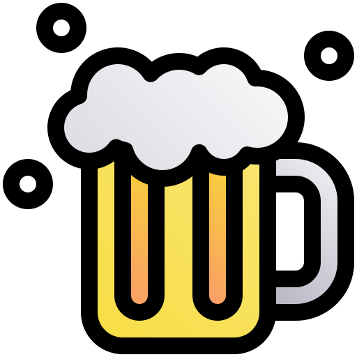 Beer mug Fatima Lineal Color icon