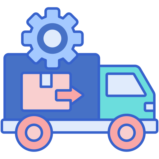 Vehicle Flaticons Lineal Color icon