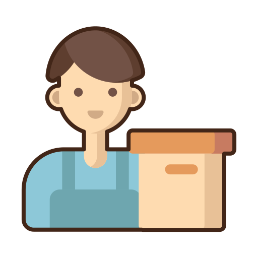 Cargo mover Flaticons Lineal Color icon