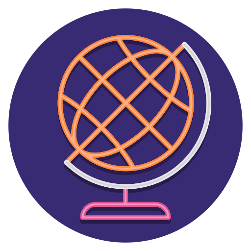 glob Flaticons Flat Circular ikona