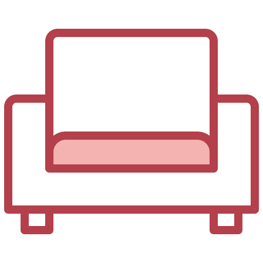 안락 의자 Surang Red icon