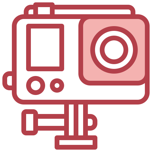 cámara de acción Surang Red icono