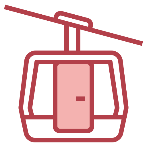 cabina del teleférico Surang Red icono