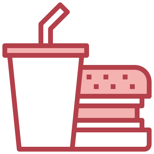 comida rápida Surang Red icono