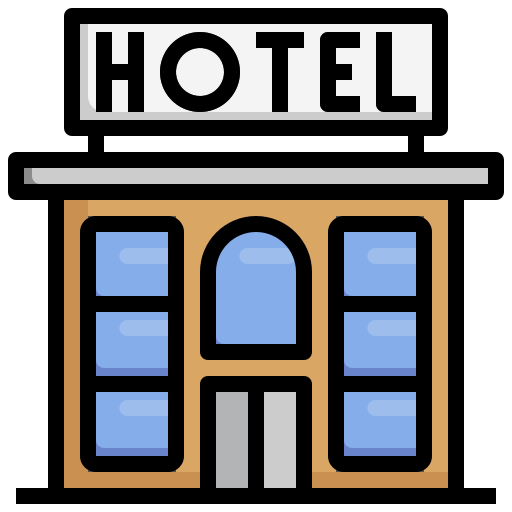 ホテル Surang Lineal Color icon