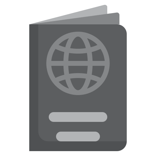 Passport Surang Flat icon