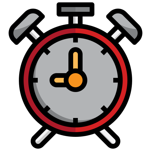 Alarm clock Surang Lineal Color icon