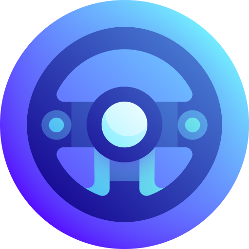 Racing game Gradient Galaxy Gradient icon