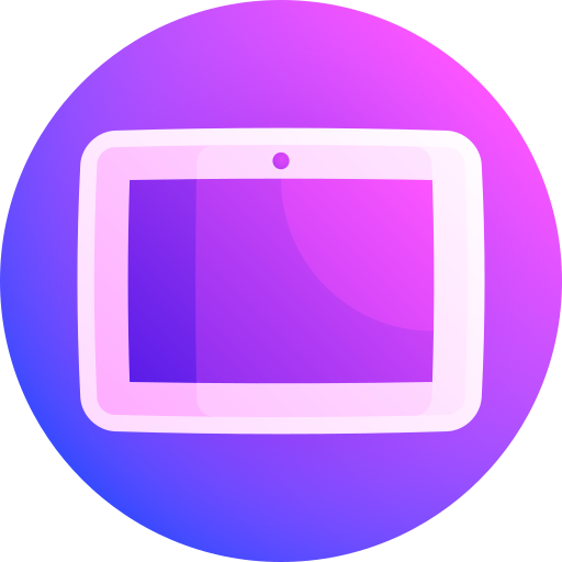 태블릿 Gradient Galaxy Gradient icon