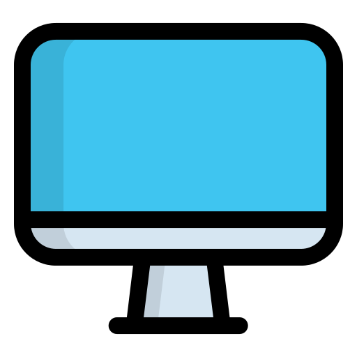Компьютер Generic Outline Color иконка