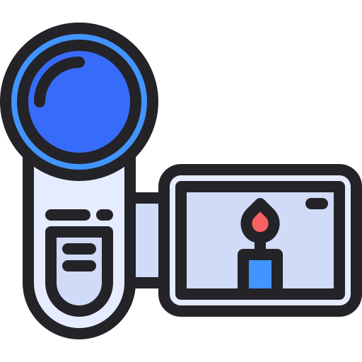 cam recorder Generic Outline Color icon