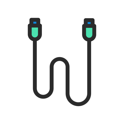 usb-kabel Generic Outline Color icon