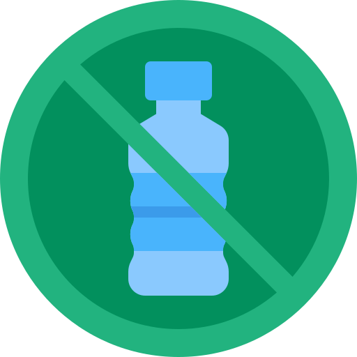 No plastic bottles Generic Flat icon