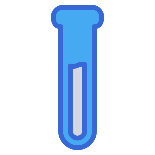 試験管 Generic Blue icon
