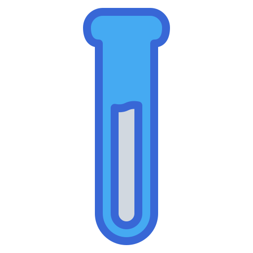 시험관 Generic Blue icon