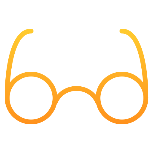 lunettes Generic Gradient Icône