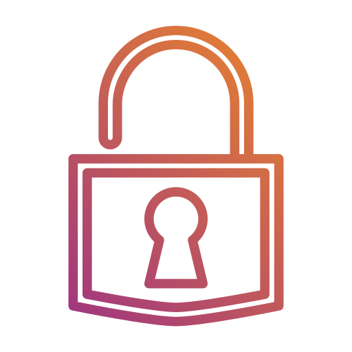 Padlocks Generic Gradient icon