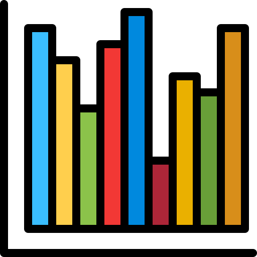 Data analytics Generic Outline Color icon