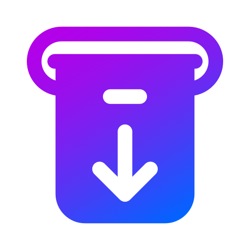 Cash withdrawal Generic Flat Gradient icon