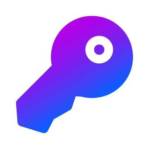 鍵 Generic Flat Gradient icon