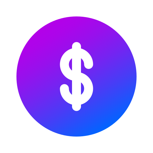 Coin Generic Flat Gradient icon