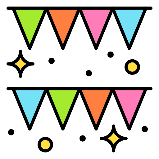 guirnalda Generic Outline Color icono