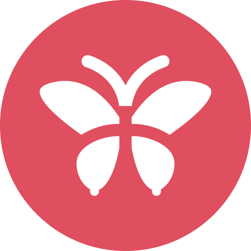vlinder Generic Flat icoon
