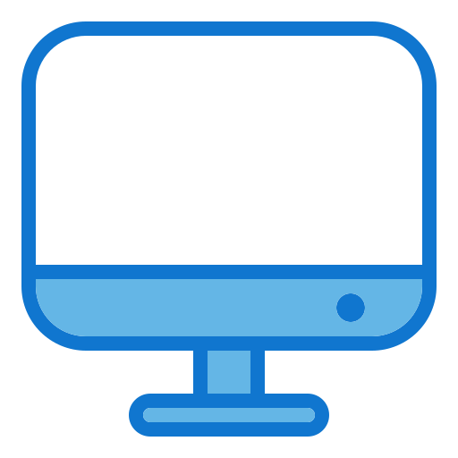 computer Generic Blue icon