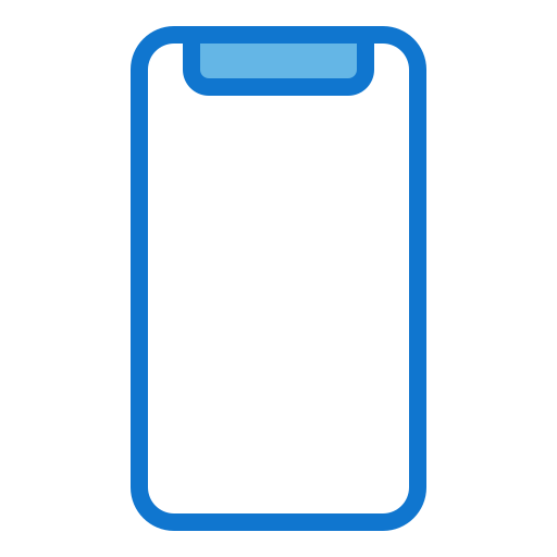 handy, mobiltelefon Generic Blue icon