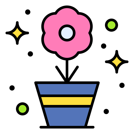 blumentopf Generic Outline Color icon