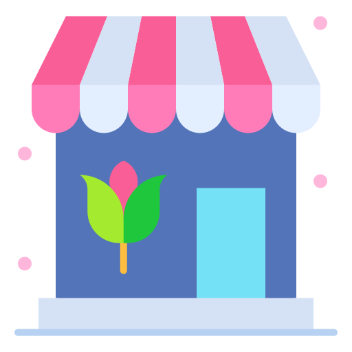 tienda de flores Generic Flat icono