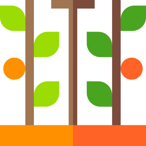 plantage Basic Straight Flat icoon