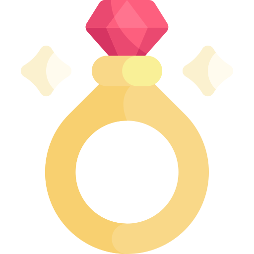 指輪 Kawaii Flat icon
