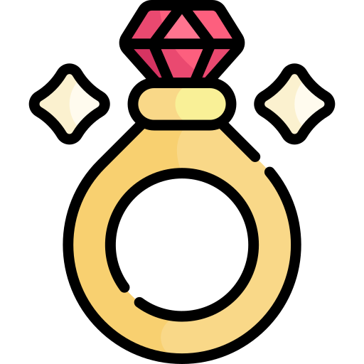 pierścień Kawaii Lineal color ikona