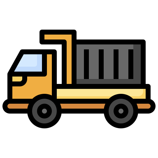 camión de la basura Surang Lineal Color icono