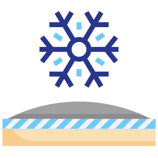 sneeuwbestendige stof Surang Flat icoon