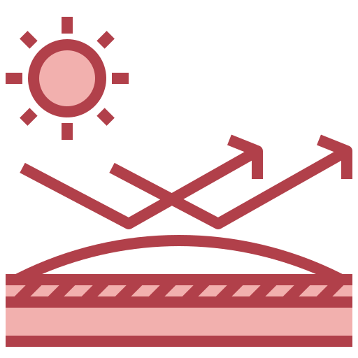 uv-schutzgewebe Surang Red icon